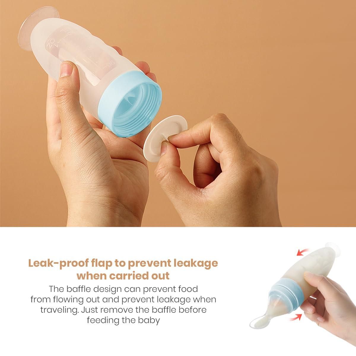 Premium Baby Food Squeeze Feeder Spoon